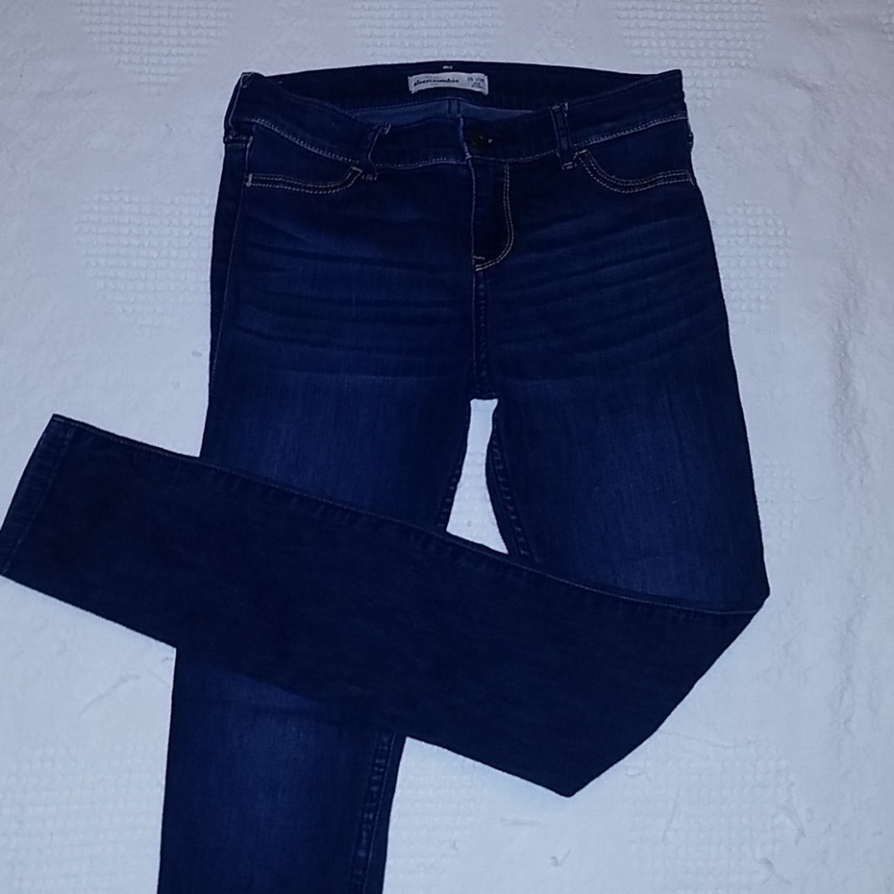 Abercrombie kids Dark Denim Skinny Jeans